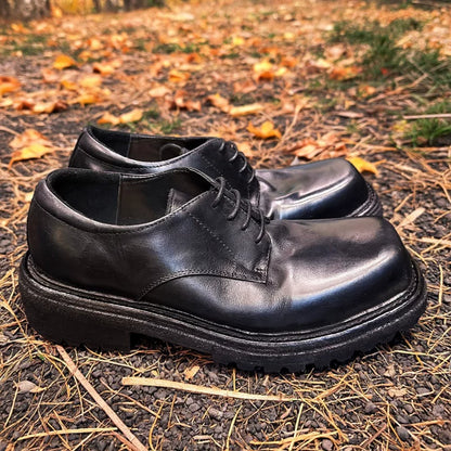 Handmade Leather Derby Shoes V0870