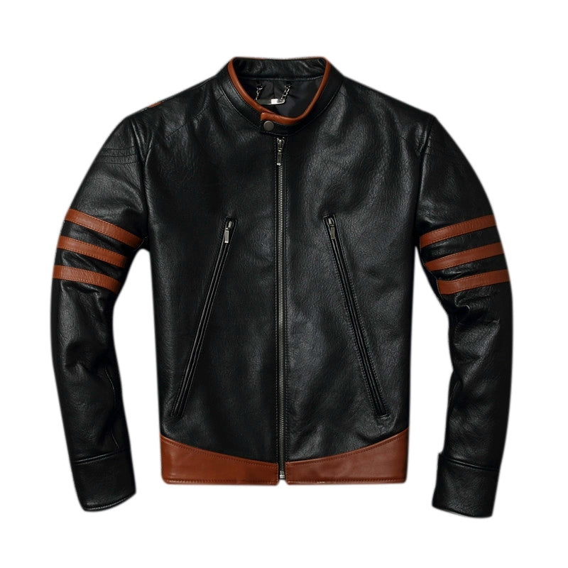 Wolverine Biker Leather Jacket V0820