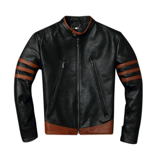 Wolverine Biker Leather Jacket V0820