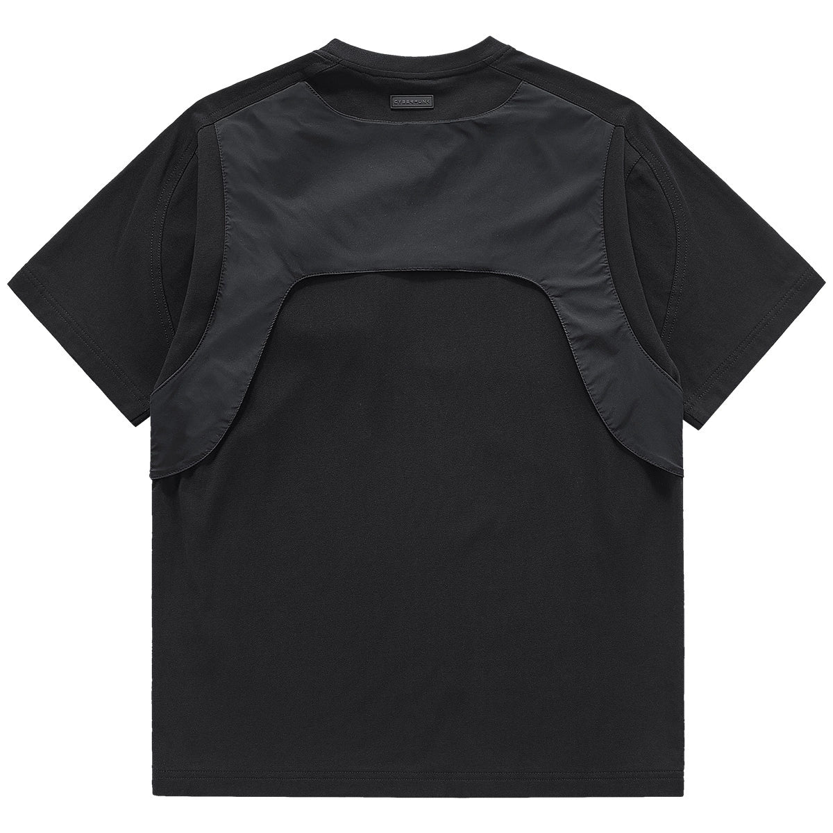 Faux two-piece chest pocket Tee V0601
