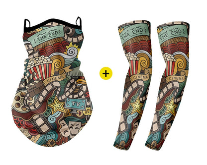 UV Protection Touring Scarf＆ Arm Covers V0765