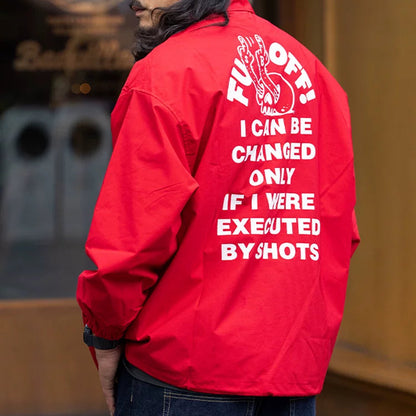 Oversized Coach Jacket V1054