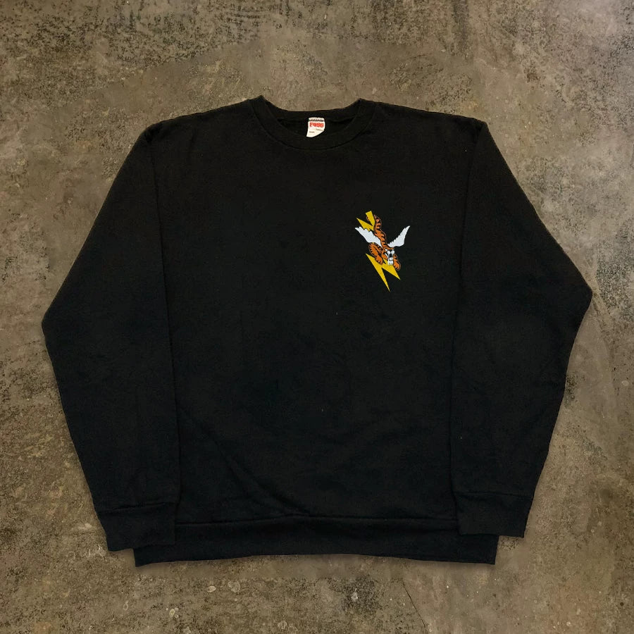 Lightning Tiger Crew Sweatshirt V1059
