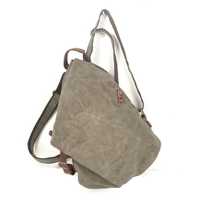 Retro Chic Waterproof Crossbody Bag V0668