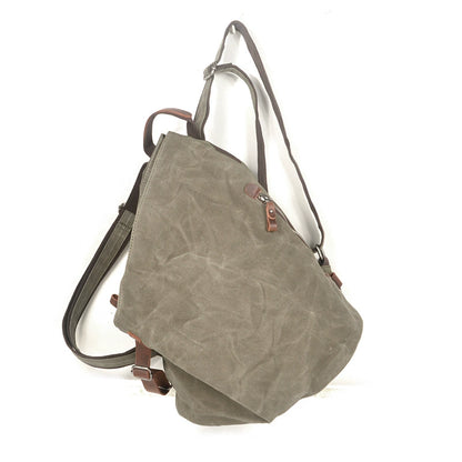 Retro Chic Waterproof Crossbody Bag V0668