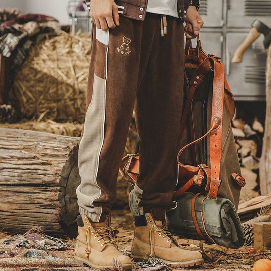 Heavyweight Casual Drawstring Sweatpants V0714