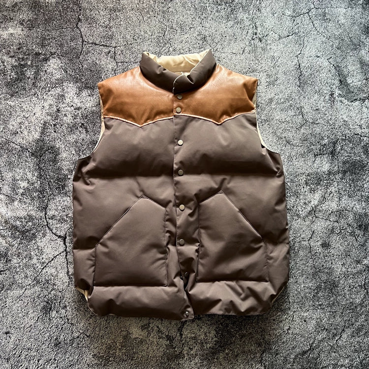 Retro Thickened Cotton Vest V0843