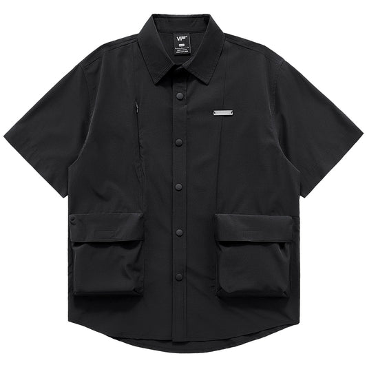 Multi-Pocket Summer Shirt V0594