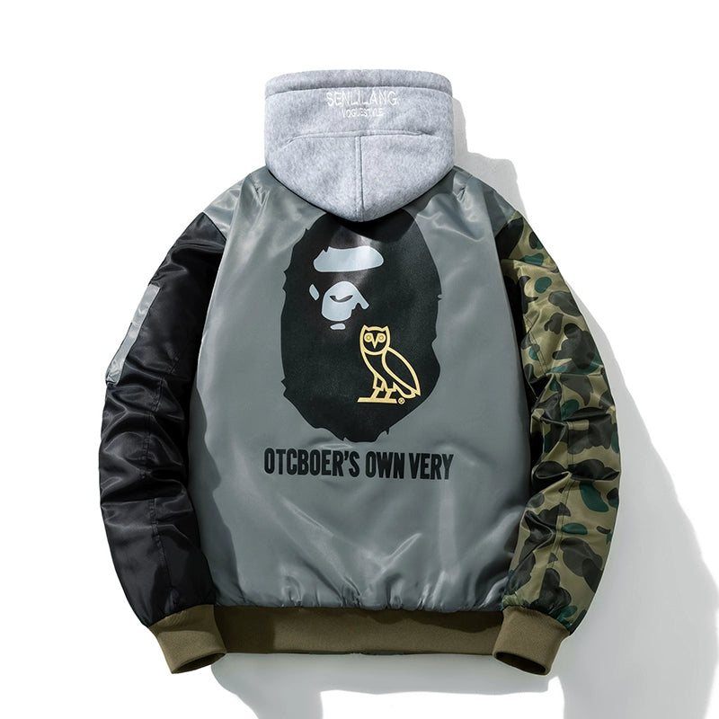 Camouflage MA-1 Jacket Set V0829