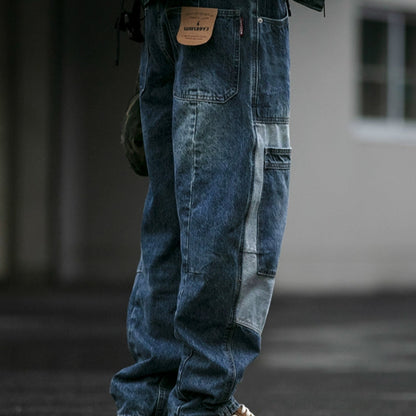 Vintage Patchwork Jeans V0768