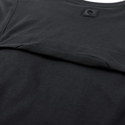 Splicing pocket short sleeve Tee V0588