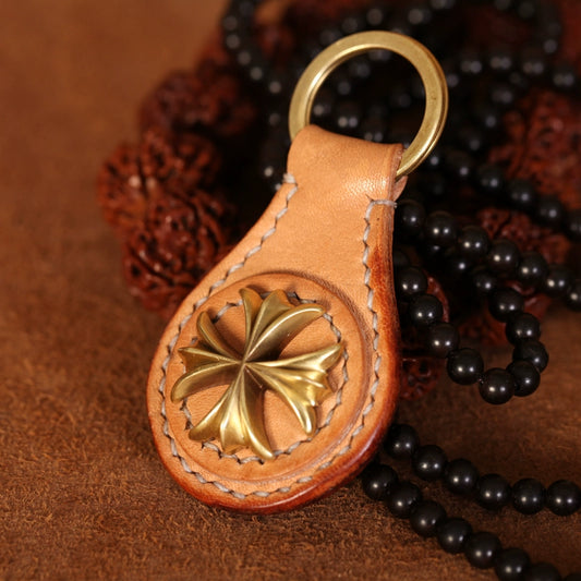 Handmade Leather Keychain V0809
