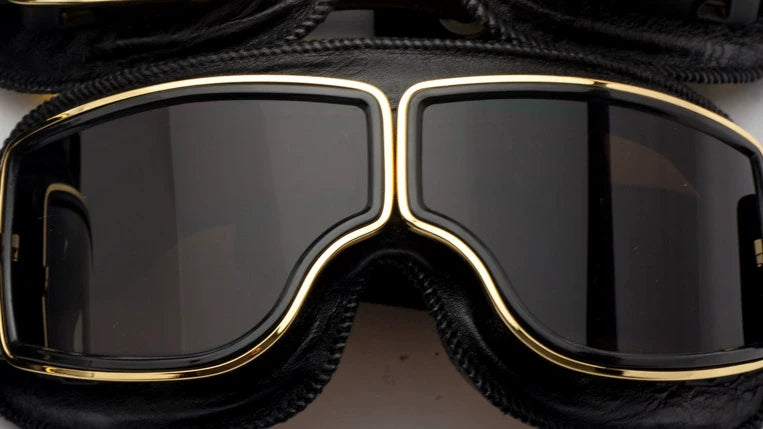 Vintage Pilot Goggles for Bikes V1028