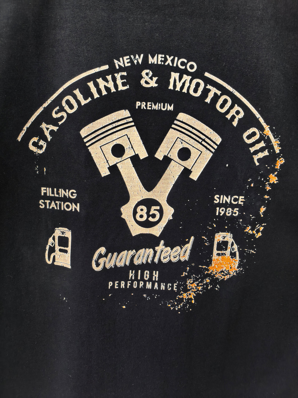Retro Summer Biker Tee V0569