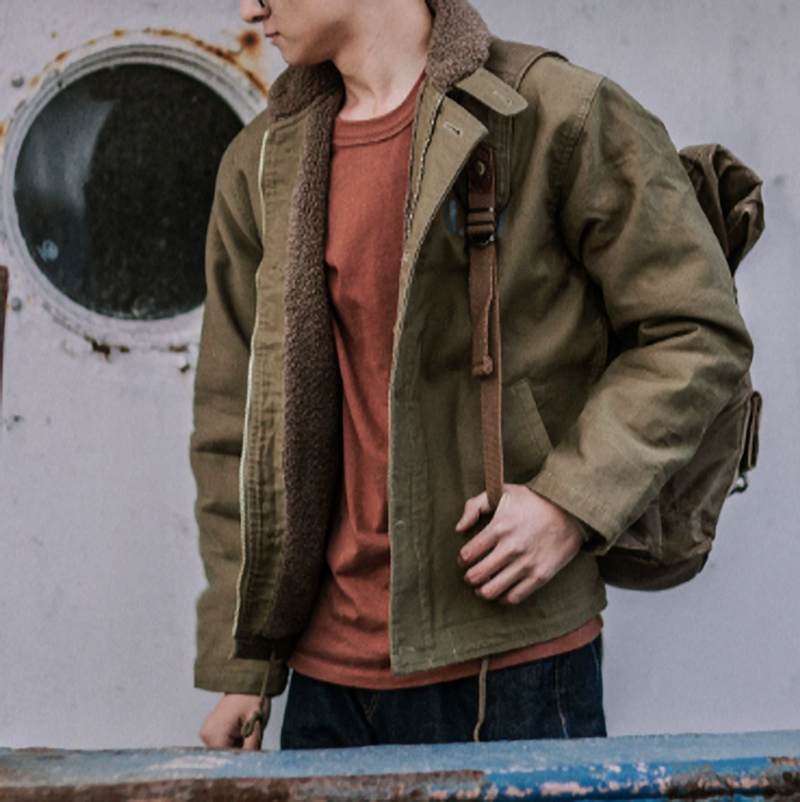 American Retro Winter Jacket V0852