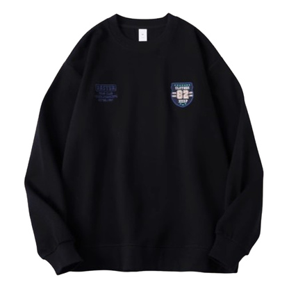 American College Twill Sweatshirt V0255