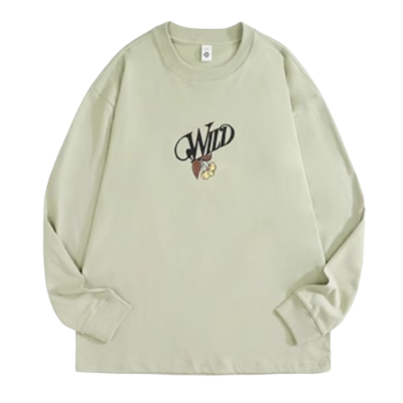 Wild cherry print sweatshirt V0106