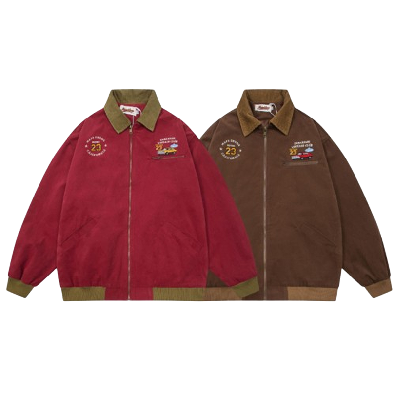 American Retro Coach Jacket V0462