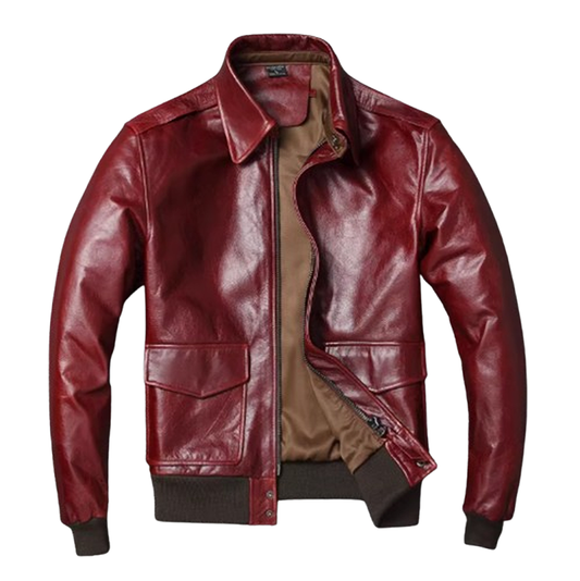 A2 Flight Leather Jacket V0401